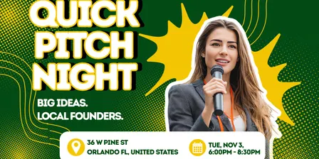 Quick Pitch Night with StarterStudio - A Startup Weekend Orlando Pre-Event