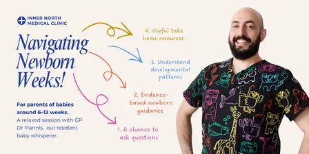 Navigating the Newborn Weeks (6-12) with Dr Yiannis