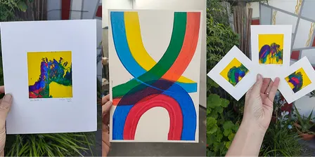 Acrylic Gouache: Bold and Colourful Art Prints with Emilie