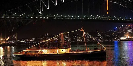 NYE26 Sydney Spectacular aboard Steam Tug Waratah