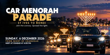 Chanukah Car Menorah Parade 2026