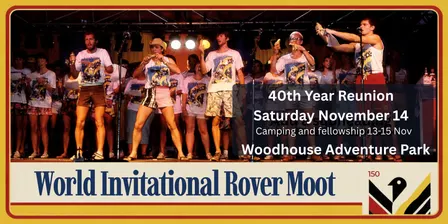 10th Australian, World Invitational Rover Moot Reunion