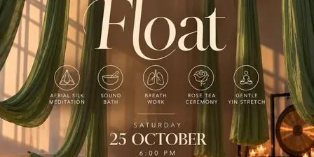 Float - NEW STUDIO, sound bath and hypno meditation in Silks
