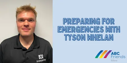 Preparing for Emergencies with Tyson Whelan • Spring 2026 • Ballarat Library