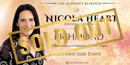 Psychic Medium, Nicola Heart - Richmond September 2026