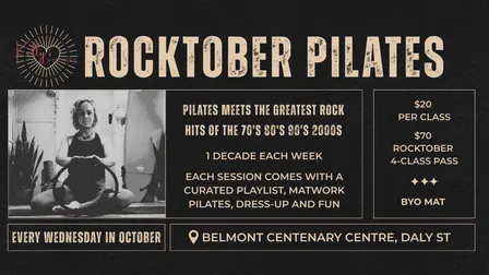 Kelly's Wellness ROCKtober Matwork Pilates
