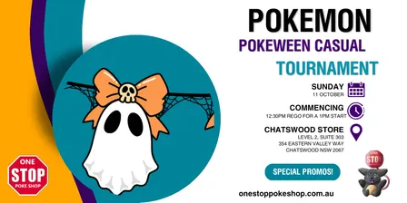 Onestoppokeshop - Pokeween Casual Tournament - 11 October