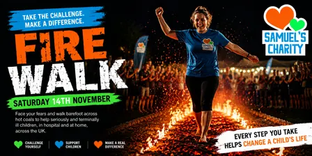 November Fire Walk