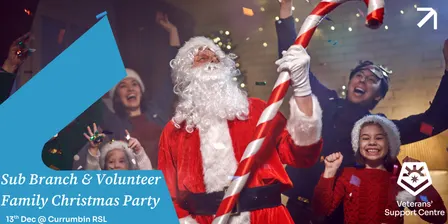 Sub Branch Family and Volunteer Christmas Party 2026