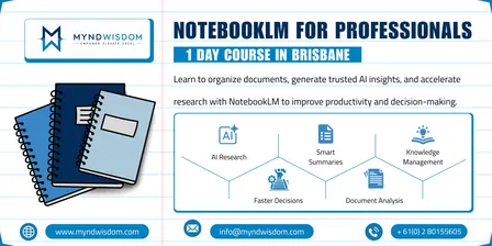 NotebookLM for Professionals: 1 Day Session in Brisbane