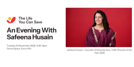An evening with Safeena Husain