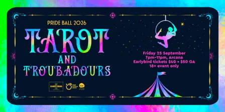Pride Ball 2026 - Tarot and Troubadours