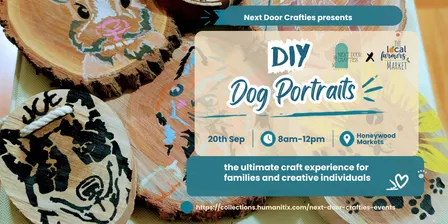 DIY Pet Portraits - Honeywood "Pup - Up Market"
