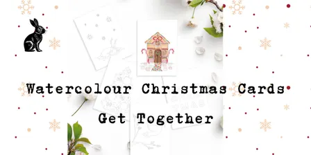 Watercolour Christmas Cards Get Together