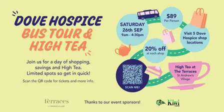 Dove's Bus Tour & High Tea