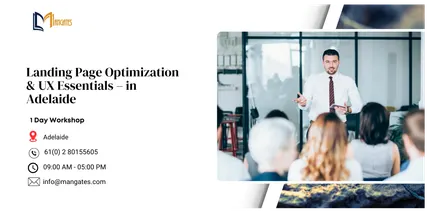 Landing Page Optimization & UX Essentials – 1 Day Workshop in Adelaide