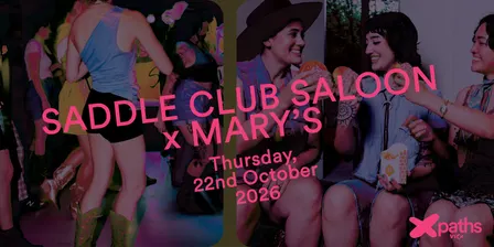 Saddle Club Saloon at VicX - with Mary's