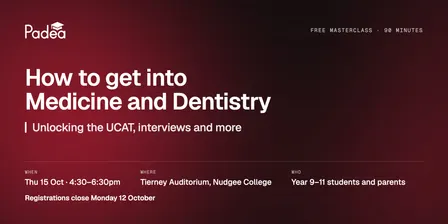 How to get into Medicine and Dentistry. Unlocking the UCAT, Interviews and more