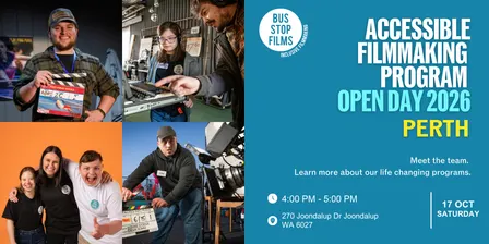 Bus Stop Films Open Day Perth