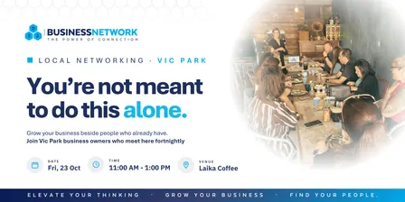D32 Business Networking -Vic Park Lunch - Fri 23 Oct