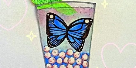 Blue Butterfly Bubble Tea Workshop with Nami Osaki
