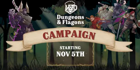 Dungeons & Flagons | November Campaign @ Fortress Melbourne