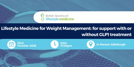 Lifestyle Medicine for Weight Management: for support with or without GLP1 treatment