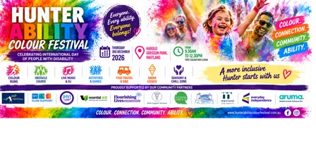 Hunter Ability Colour Festival 2026