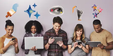 Be Connected - Creating Art Online