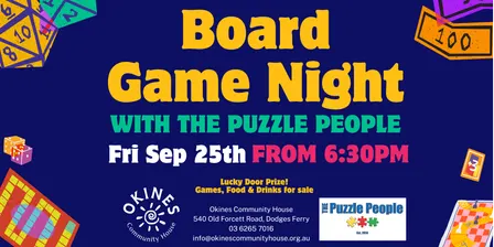 Okines Board Games Night