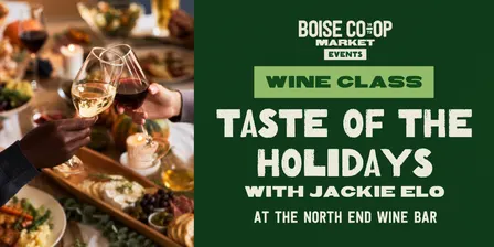 Wine Class: Taste of the Holidays with Jackie Elo at the North End Wine Bar