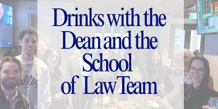 Drinks with the Dean and the School of Law Team in Moonee Ponds