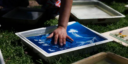 Cyanotype Workshop with Dominic Guerrera and Rosina Possingham