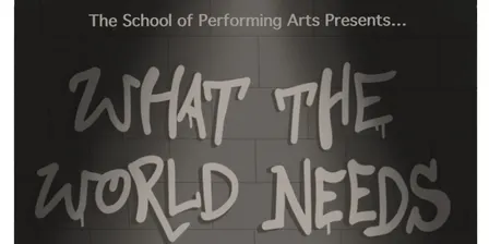 What The World Needs