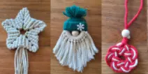 Macrame Christmas Ornaments Workshop
