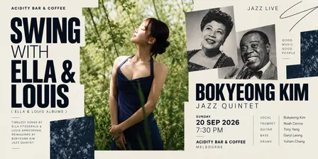 The Music of Ella & Louis | Jazz Swing Tribute featuring Bokyeong Kim
