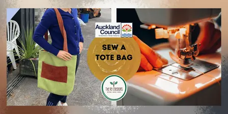 Sew a Tote Bag, Albany Community Hub: Albany Beauty Room, Wed 14 Oct, 9:30am-12:30pm