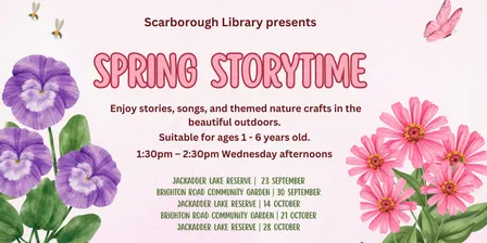 Stirling Libraries - Scarborough Spring Storytime: Jackadder Lake Reserve