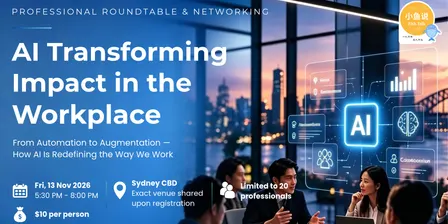 After work networking- AI Transforming Impact in the Workplace