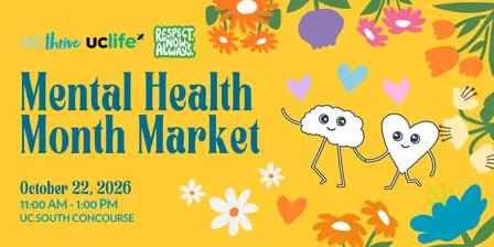 UC Wellbeing Mental Health Month Market Day