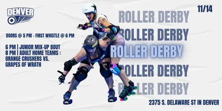 Denver Roller Derby Doubleheader November 2026