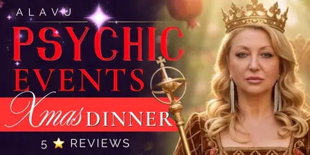 Xmas theme Alavu Psychic Events Dinner at Junction Club Moonee Ponds