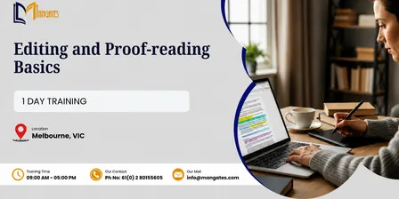 Editing and Proof-reading Basics: 1 Day Training in Melbourne
