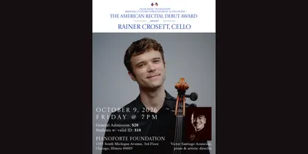 The American Recital Debut Award presents Rainer Crosett