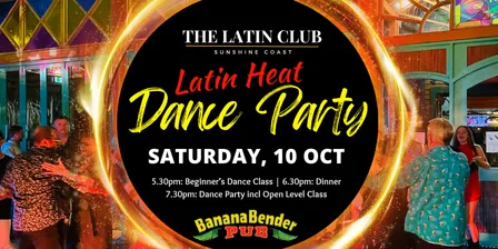 Latin Dance Lesson & Party @Banana Bender Pub - 10 Oct