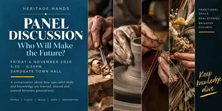 Heritage Hands Panel Discussion: Who Will Make the Future?