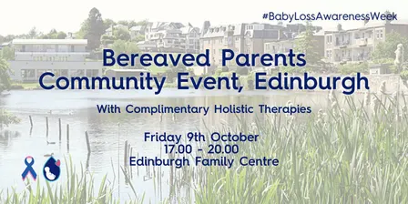 Bereaved Parents Community Gathering with Holistic Therapy Sessions