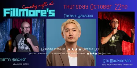 COMEDY NIGHT!!!     Doors open 6pm