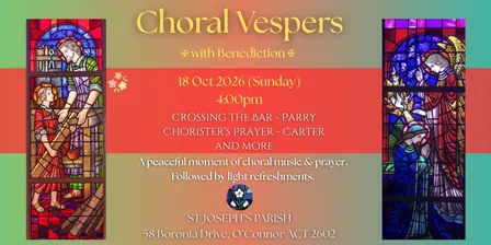 Choral Vespers October 2026