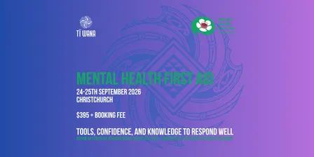 Standard Mental Health First Aid with Tī Wana Services